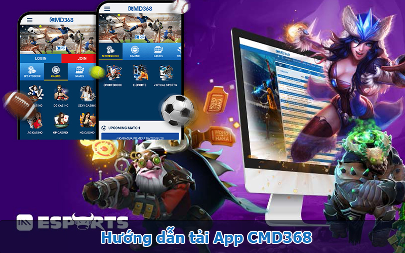 Cách Tải App CMD368 Để Cá Cược Thể Thao 1 Cach Tai App CMD368 De Ca Cuoc The Thao