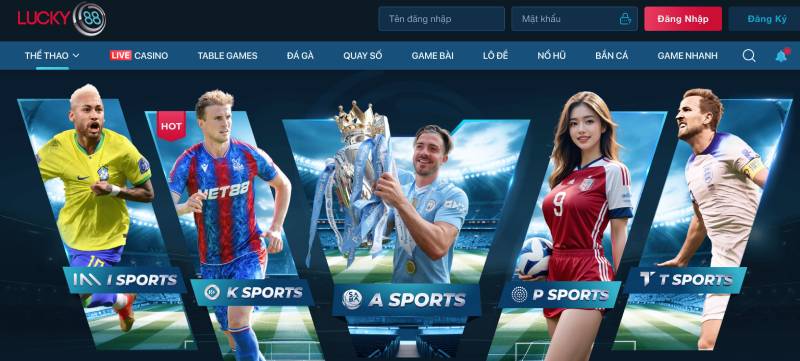 Tổng Hợp Các Sảnh Cá Cược Thể Thao Trên Lucky88 1 Tong Hop Cac Sanh Ca Cuoc The Thao Tren Lucky88